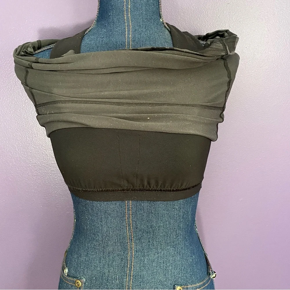 Lululemon 🍋 Scoop Neck Tank Lion BriskBloom Black - Picture 8 of 16